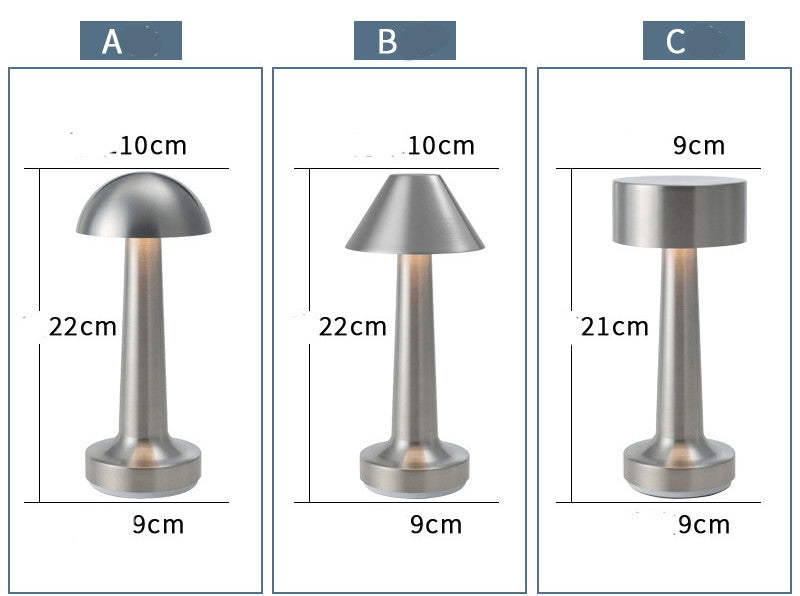 Vintage Metal LED Table Lamp