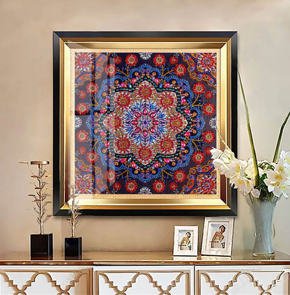 Abstract Shaped Mandala Diamond Painting