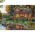 Scenic cottage diamond painting kit – 12x16" to 18x24" round or square drill cozy countryside wall art by Azurra Shop