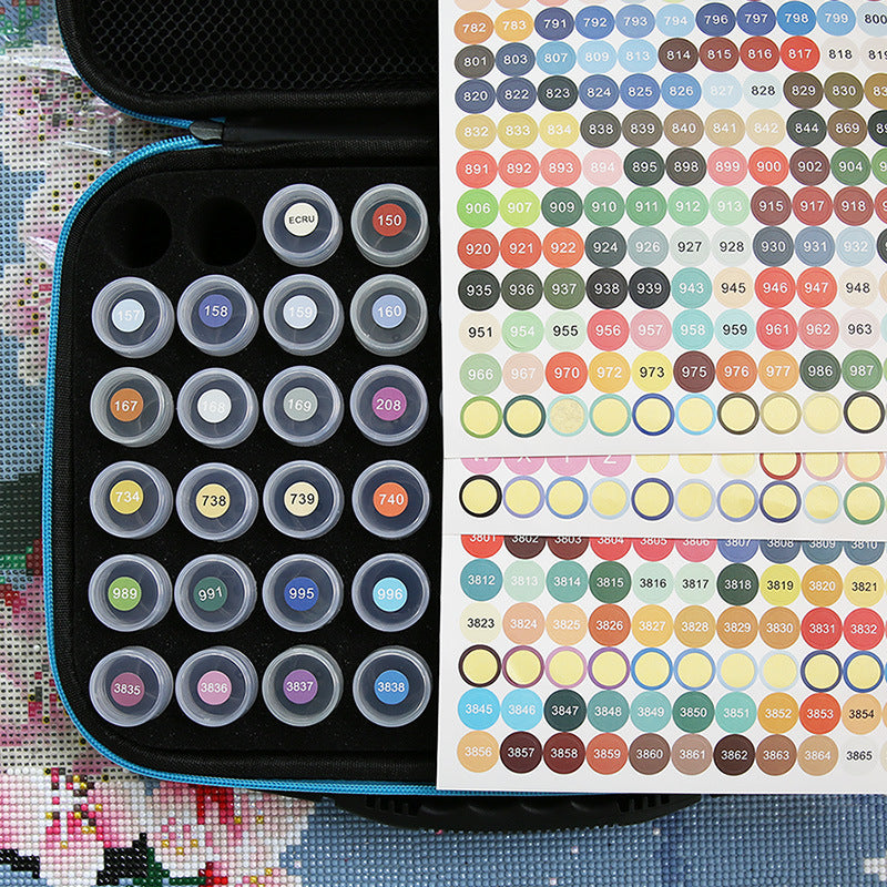 DMC Color Code Label Stickers for Diamond Painting