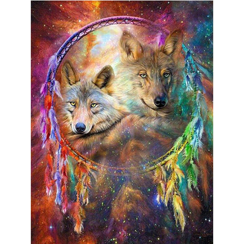 Wolf &amp; Animal Landscape Diamond Painting