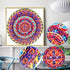 Colorful mandala diamond painting kit – 12x12" vibrant geometric art by Azurra Shop