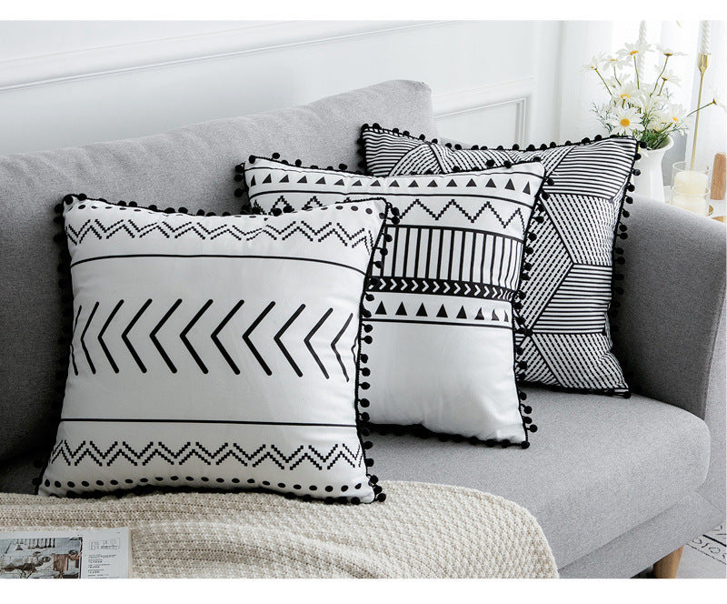 Bohemian National Style Throw Pillow Cover