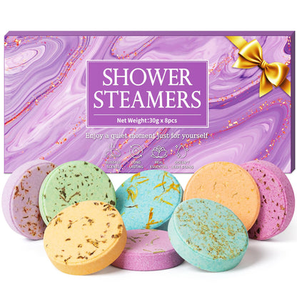 8-Pack Aromatherapy Shower Steamers Gift Set
