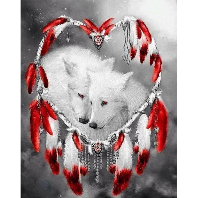 Wolf &amp; Animal Landscape Diamond Painting