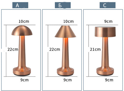 Vintage Metal LED Table Lamp