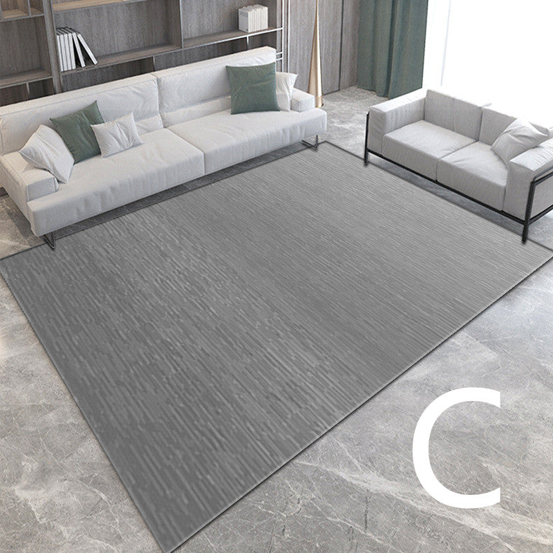 3D Light Luxury Style Floor Mat — Bedroom Bedside Carpet