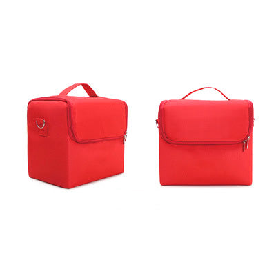 Oxford Makeup Case — Portable Beauty Tool Bag