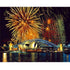 Sydney Harbour fireworks diamond painting kit – 12x16" iconic Australian landmark wall art by Azurra Shop