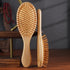 Hair Brush: > Pure Bamboo Hair Brush — 100% natural bamboo, detangles, scalp massage, round or square, eco-friendly — Azurra Shop