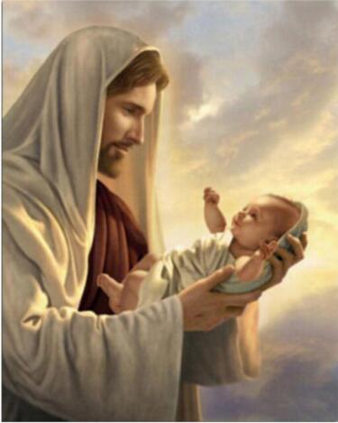 Jesus Christ diamond painting kit – 12x16" spiritual portrait religious wall art gift of faith by Azurra Shop