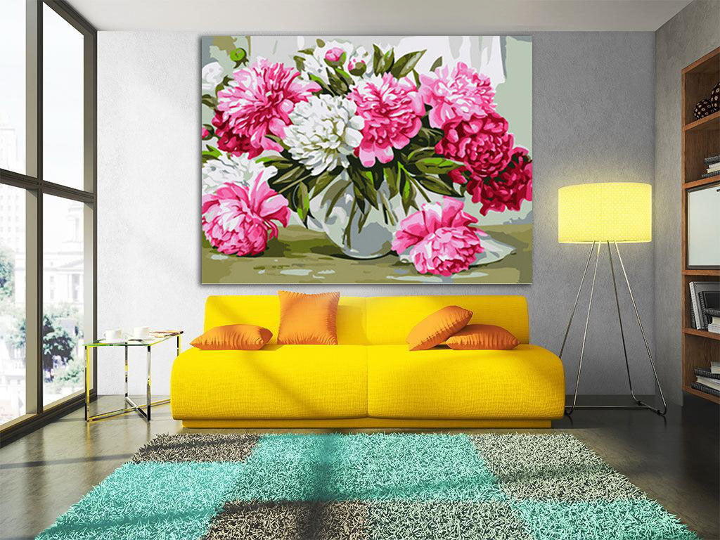 Peony Diamond Painting
