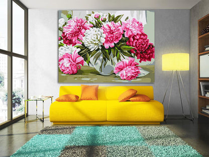 Peony Diamond Painting