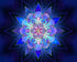 Mandala Blue Diamond Painting - 5D DIY Square Drill Kit 12" x 12" Chinese Classical Design | Azurra Shop
