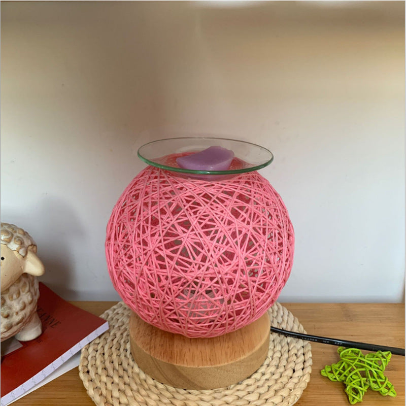 Handmade Bamboo Electric Wax Warmer