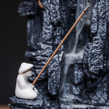 Mountain Stream Backflow Incense Burner