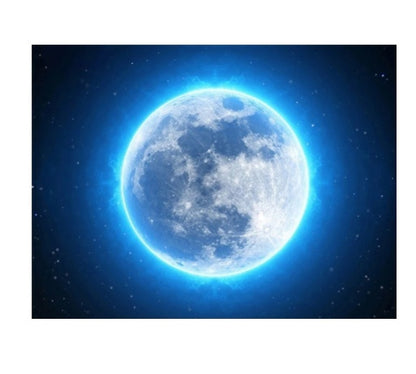 Moon Landscape &amp; Tree Diamond Painting
