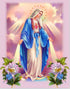Religious diamond painting on waterproof oil canvas – 16x20" spiritual wall art gift of faith by Azurra Shop