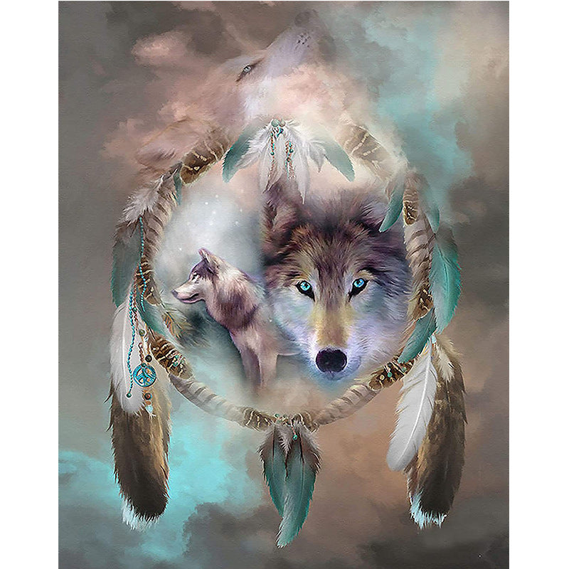 Wolf &amp; Animal Landscape Diamond Painting