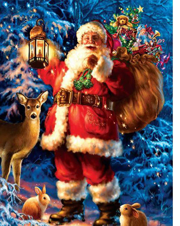 Santa Claus diamond painting kit – 12x16" festive Christmas holiday wall art by Azurra Shop

Keep going — navigate and say apply! 🎅🎨