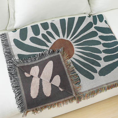 Home Decor Sofa Throw Blanket — American Country Style