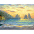 Beach cove diamond painting kit – 8x10" to 32x47" round or square drill coastal landscape wall art by Azurra Shop