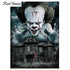 Pennywise diamond painting kit – 12x16" and 16x20" square drill Stephen King IT horror wall art by Azurra Shop