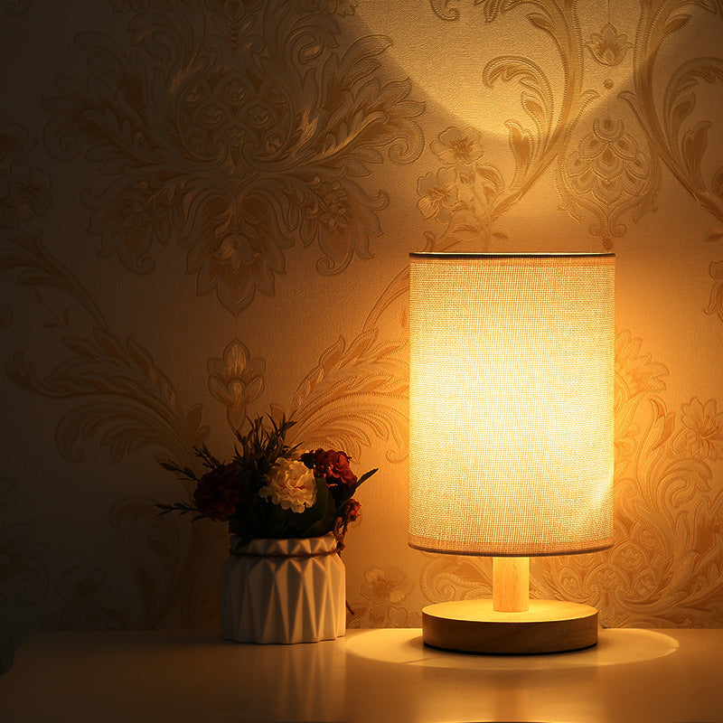 Bamboo &amp; Wood LED Night Light
