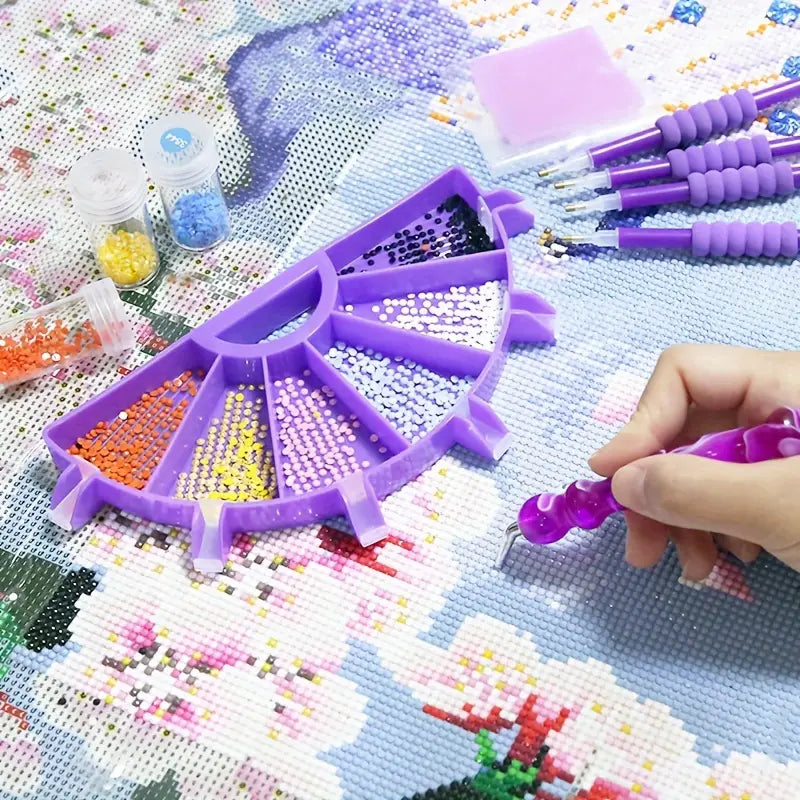 Large Capacity Diamond Painting Organizer Kit