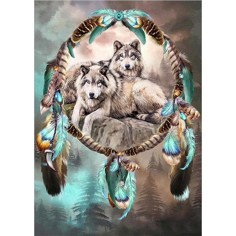 Wolf &amp; Animal Landscape Diamond Painting