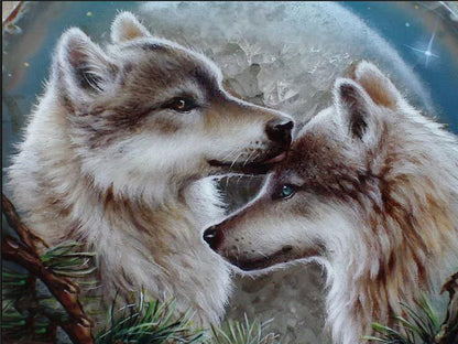 Wolf &amp; Animal Landscape Diamond Painting