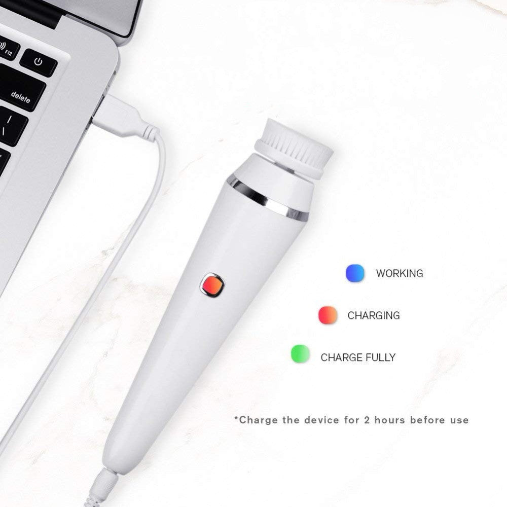 Multifunctional 3-in-1 Facial Cleansing Brush