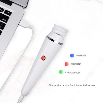 Multifunctional 3-in-1 Facial Cleansing Brush