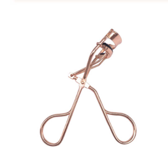 Rose Gold Precision Eyelash Curler - Rose Gold Plating Finish Lash Curler for Wide-Awake Eyes | Azurra Shop
