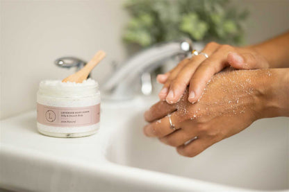 Lavender CBD Body Salt Scrub