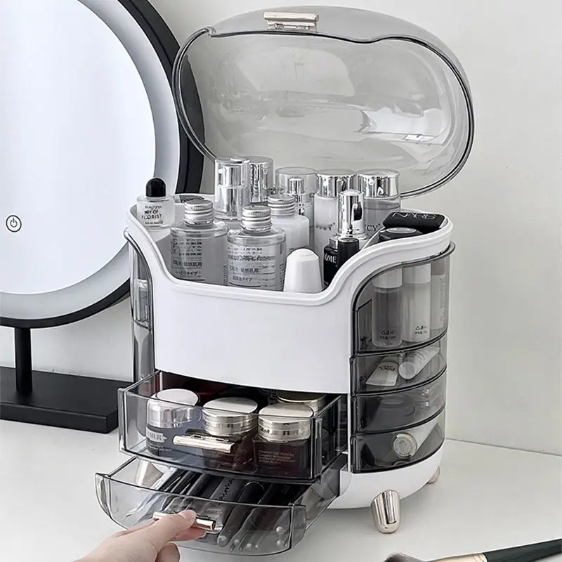 Multifunctional Dustproof Makeup Box