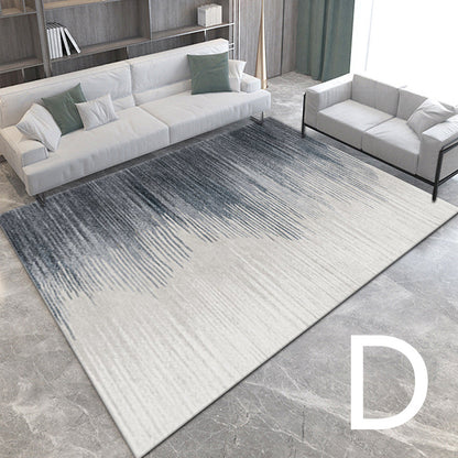 3D Light Luxury Style Floor Mat — Bedroom Bedside Carpet