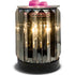 Ironwork Crystal Wax Warmer: > Ironwork Crystal Electric Wax Warmer — handmade iron & crystal, 120V, flameless, night light, black, air freshener — Azurra Shop

