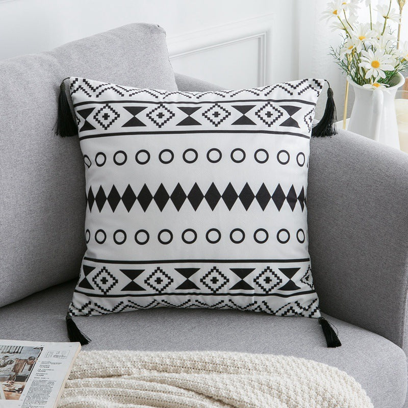 Bohemian National Style Throw Pillow Cover