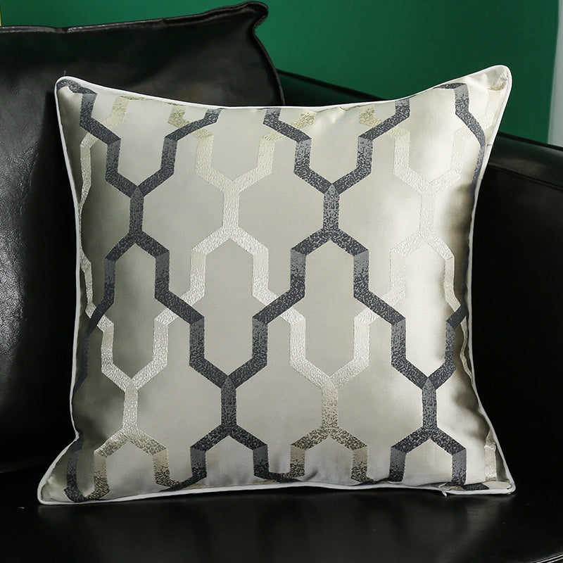 Light Luxury Modern Sofa Throw Pillow — 18x18"