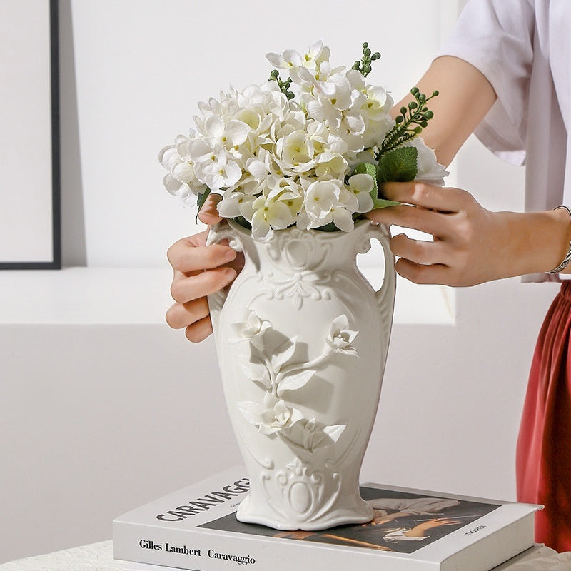 Handmade Pinched Ceramic Vase