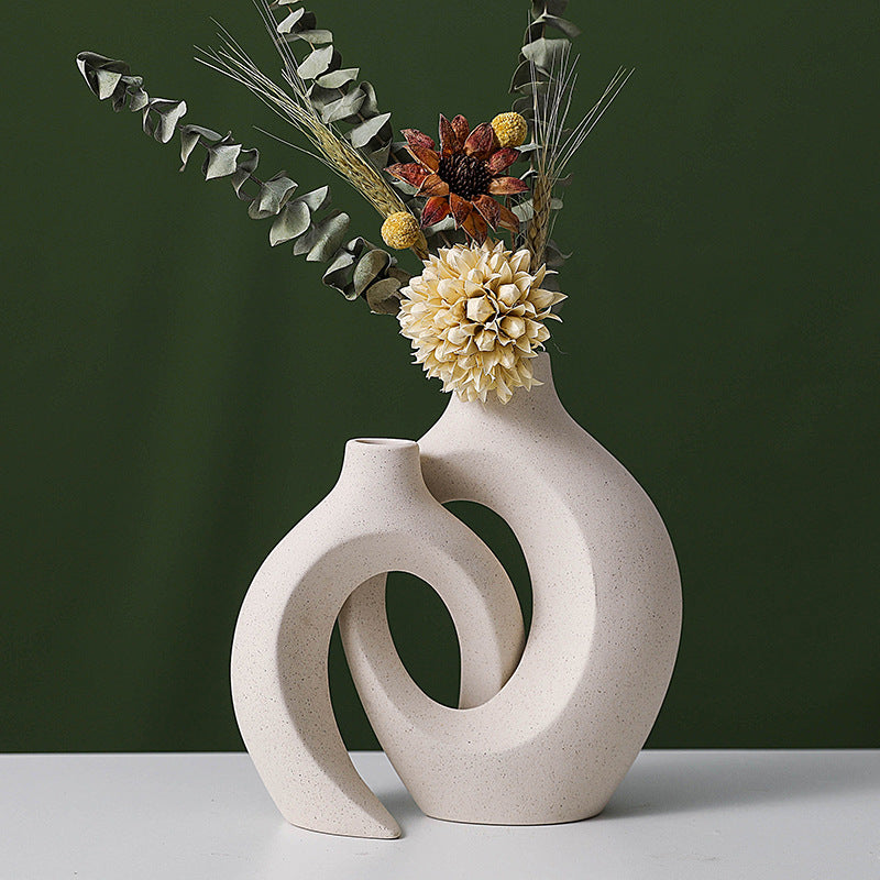European Ceramic Vase — Minimalist Home Decor