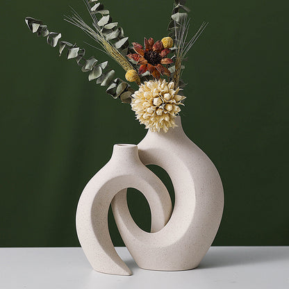 European Ceramic Vase — Minimalist Home Decor