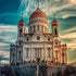 Cathedral of Christ the Saviour Moscow diamond painting kit – 12x16" iconic Russian landmark wall art by Azurra Shop