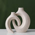 European Ceramic Vase - Full Collection in Rice White, Black & Blue | Azurra Shop