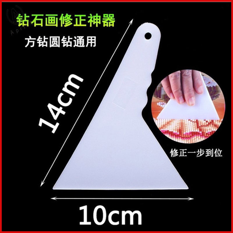 Diamond Painting Correction Tool &amp; Adjuster — lightweight plastic, 4x5" slim design, available in Corrector, Pink, and Blue — Azurra Shop