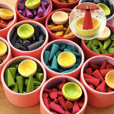 Aromatherapy Backflow Incense Cones