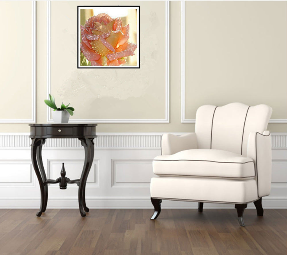 Pink Flower Diamond Painting