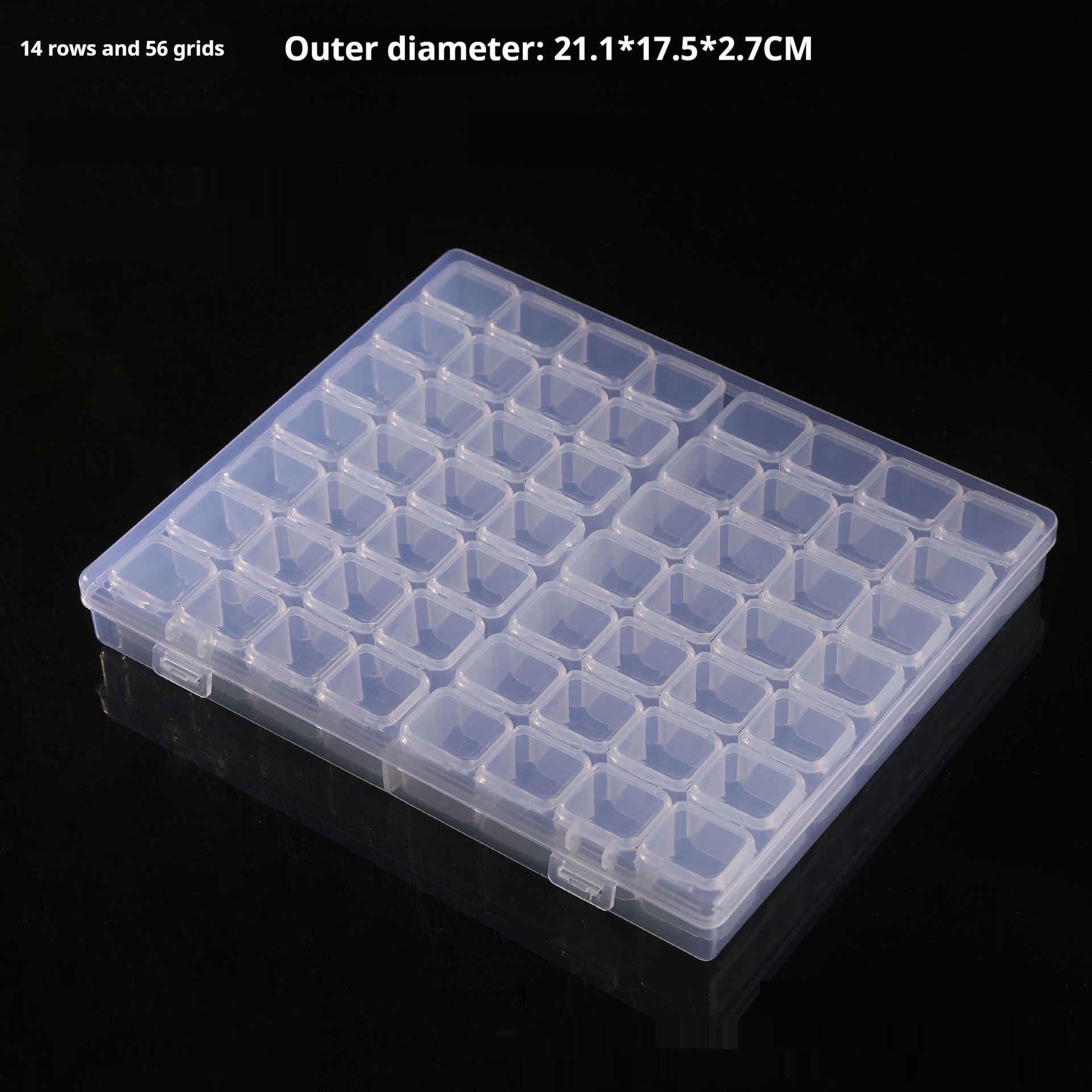 Diamond Painting Storage Box with Grid Compartments