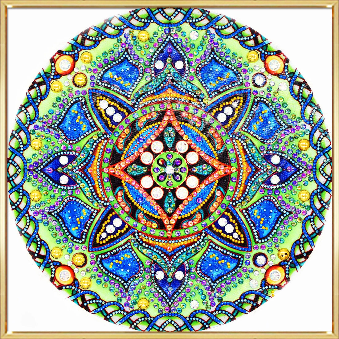 Mandala Crystal Diamond Painting — 12x12"